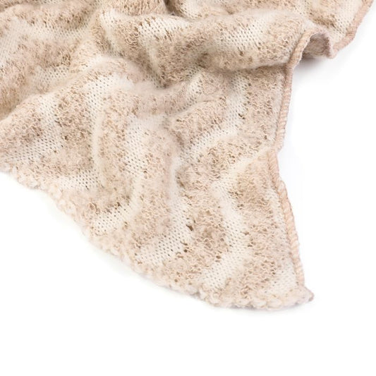 WAVY SCARF BEIGE