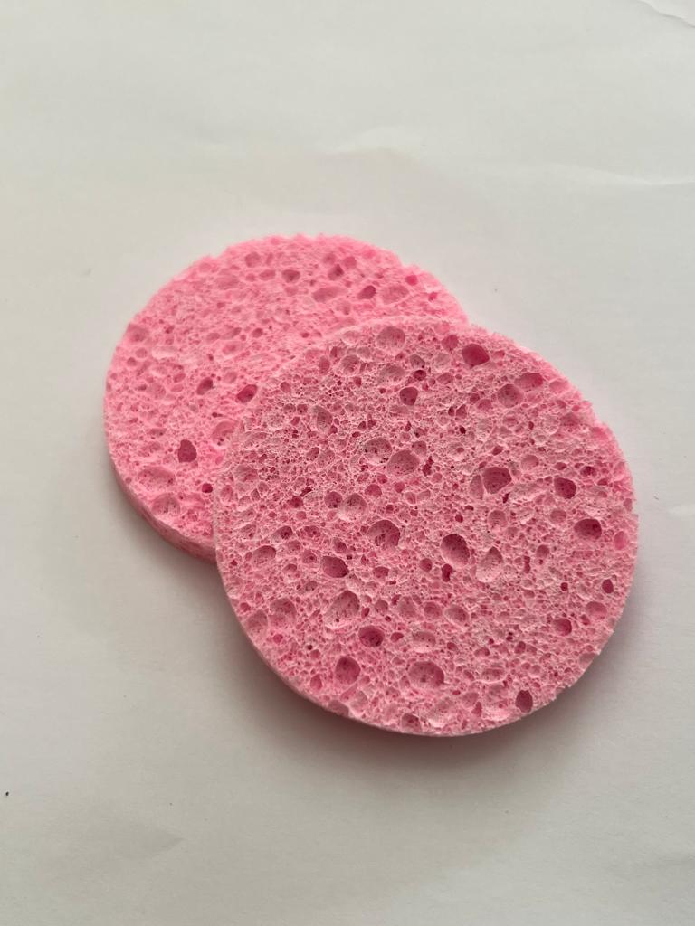 Maskersponsje | Roze | 2 stuks