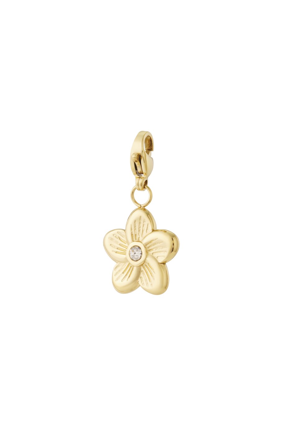 Flower Charm Gold