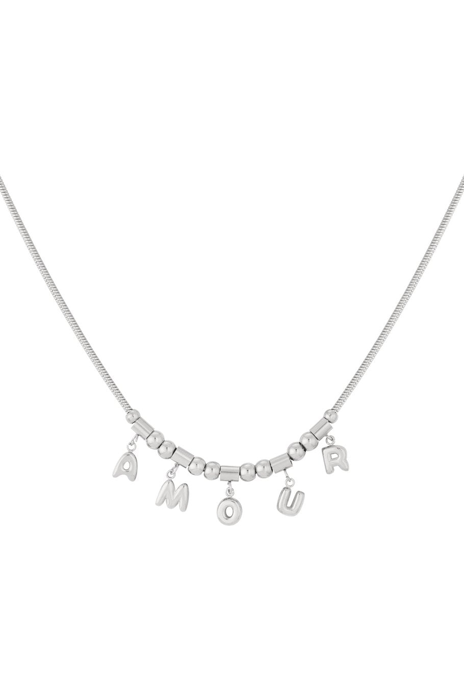 Amour Necklace Silver