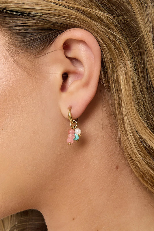 color hoops pink