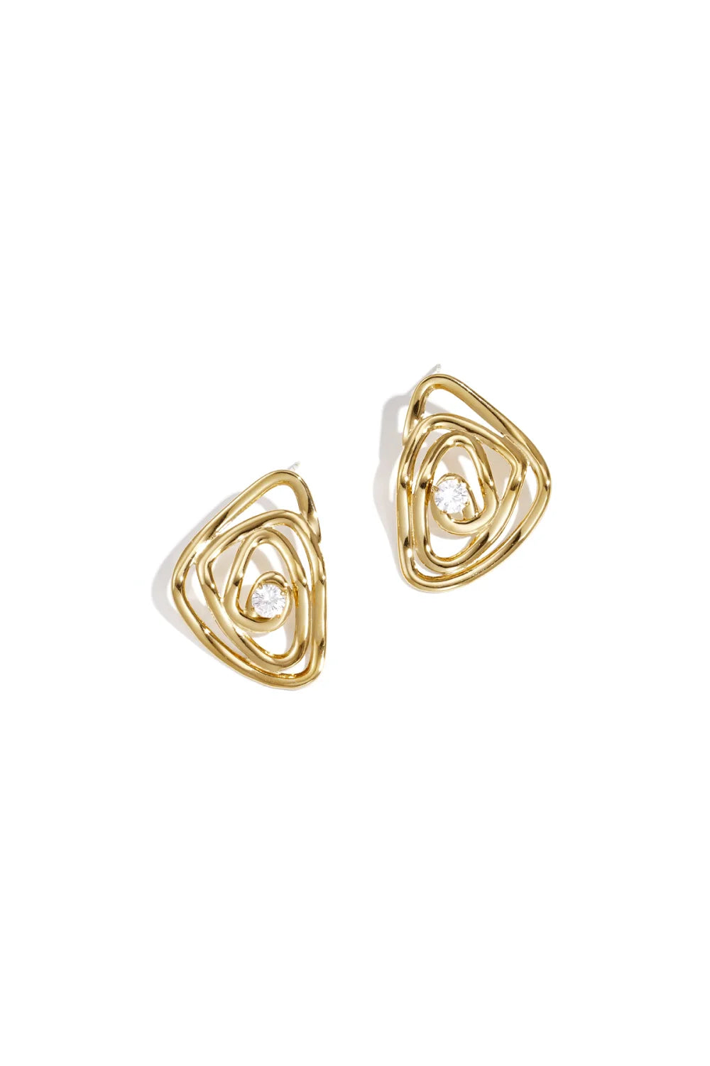 hypnose earstuds gold