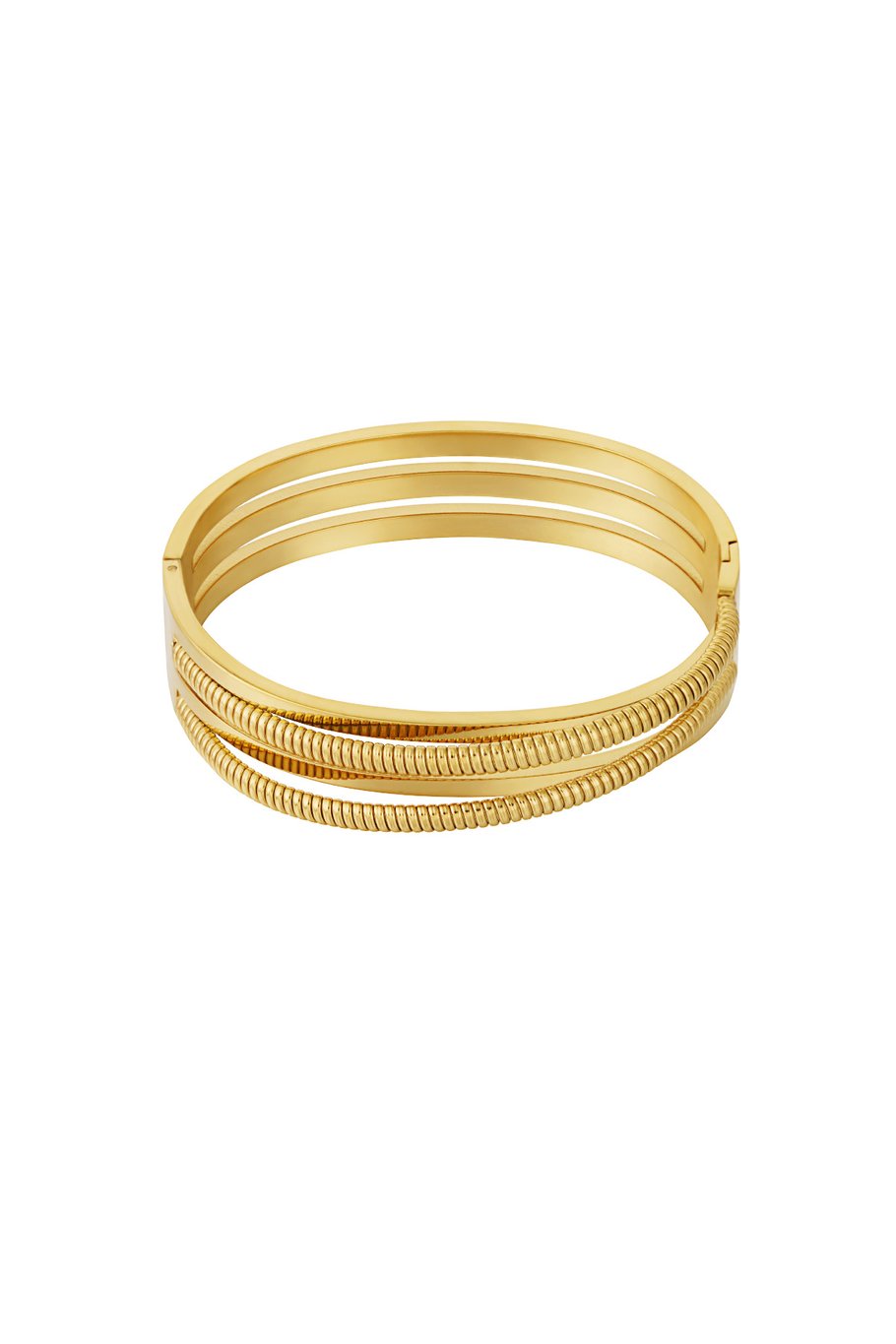 GOLDEN TRIO BANGLE GOLD