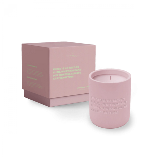 CEMENTED CANDLE | THERE IS NO NEED TO