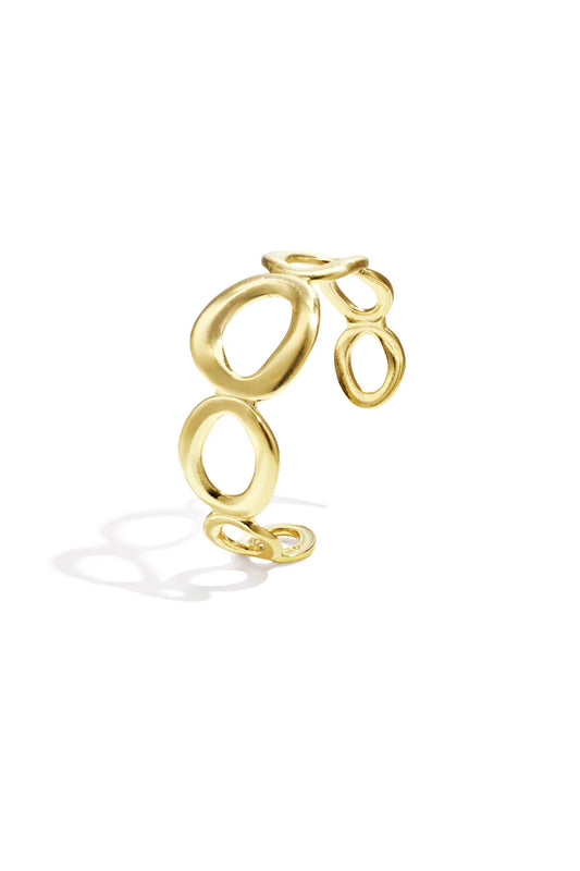 chunky bangle gold