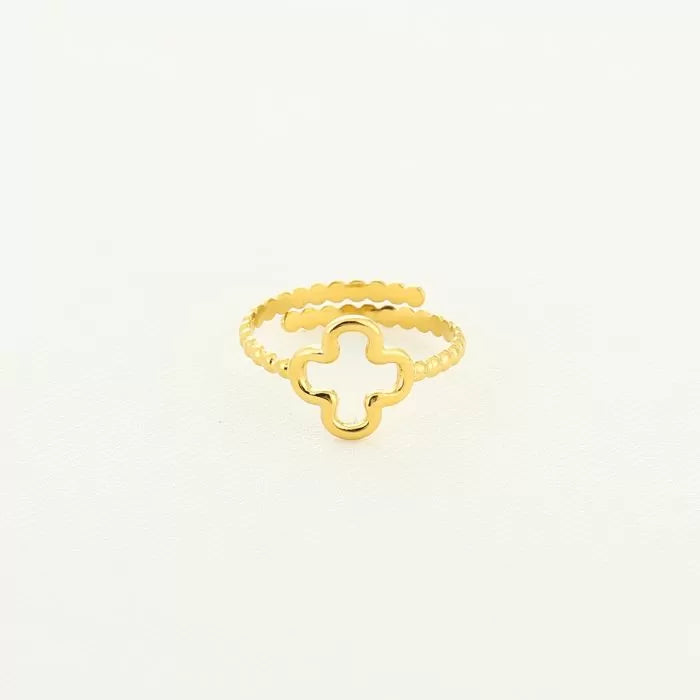 Clover Ring Gold