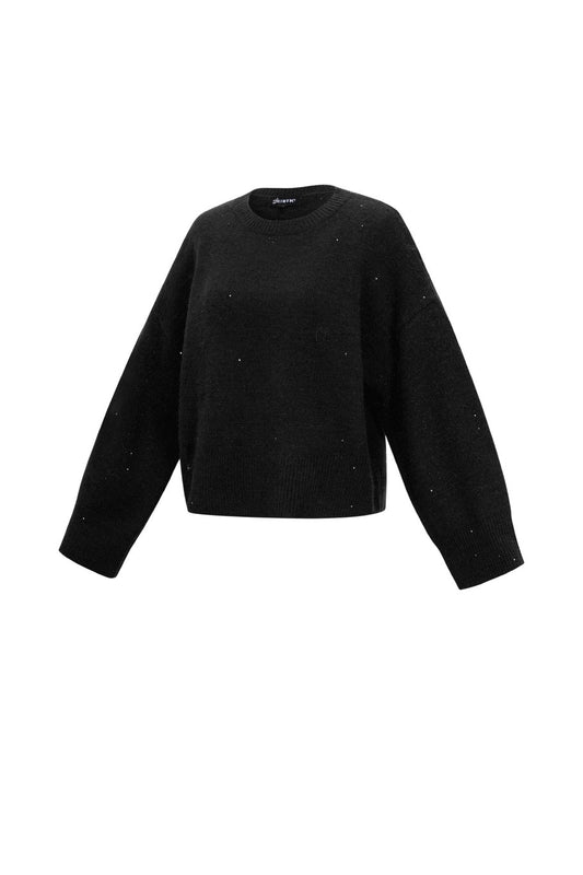 SPARKLING KNIT BLACK