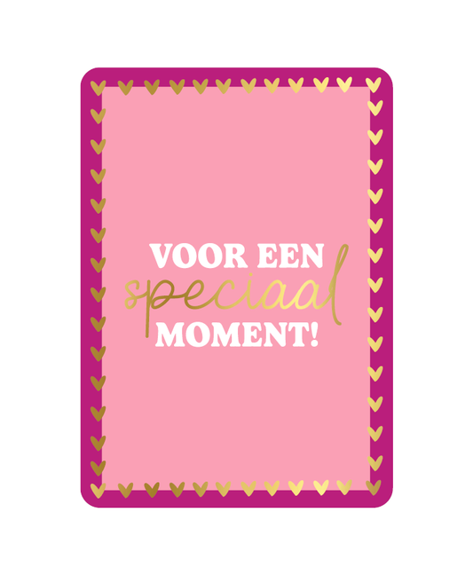 Wenskaart A6 | Voor Een Speciaal Moment