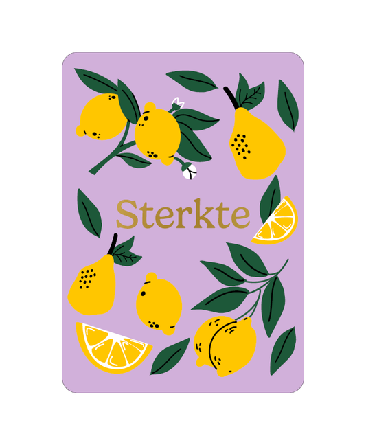 Wenskaart A6 | Sterkte