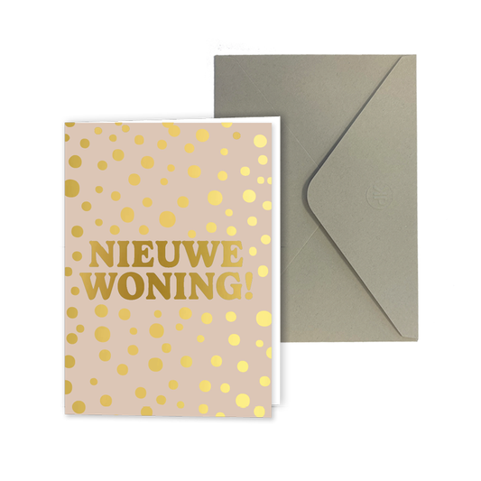 Wenskaart A6 | Nieuwe Woning