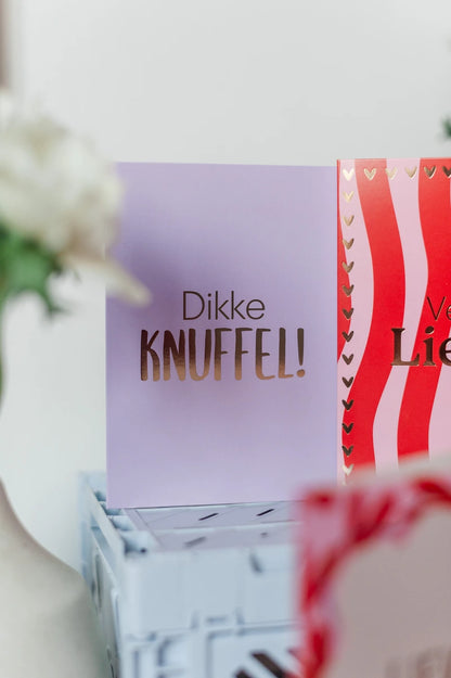 Wenskaart A6 | Dikke Knuffel