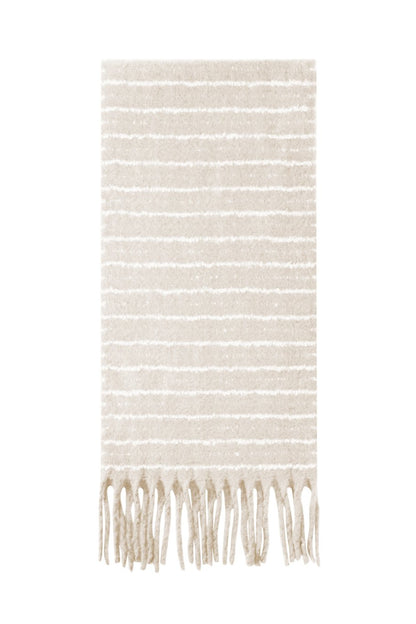 Stripe Scarf Apricot