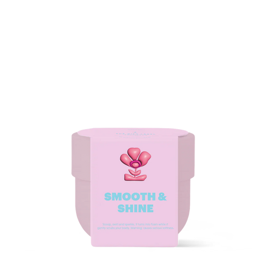 fluffy scrub | smooth & shine