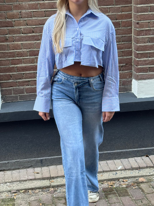 Cross Waist Jeans | RF0021