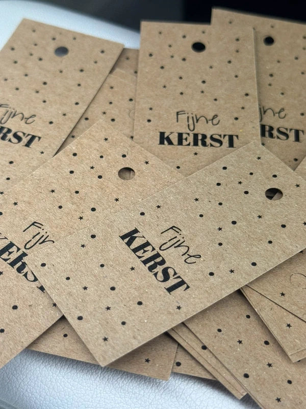CADEAULABELS | FIJNE KERST KRAFT