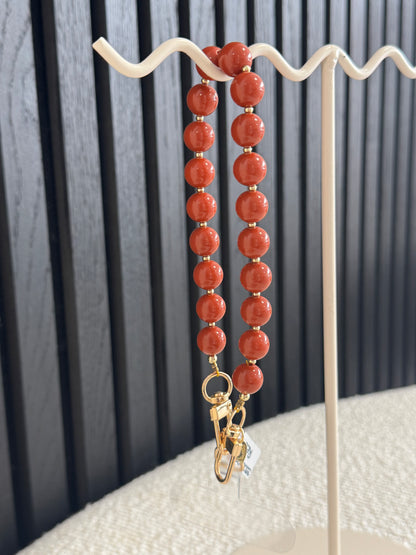 BUBBLE PHONE CORD RED