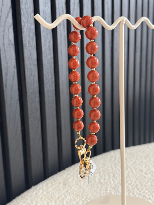 BUBBLE PHONE CORD RED