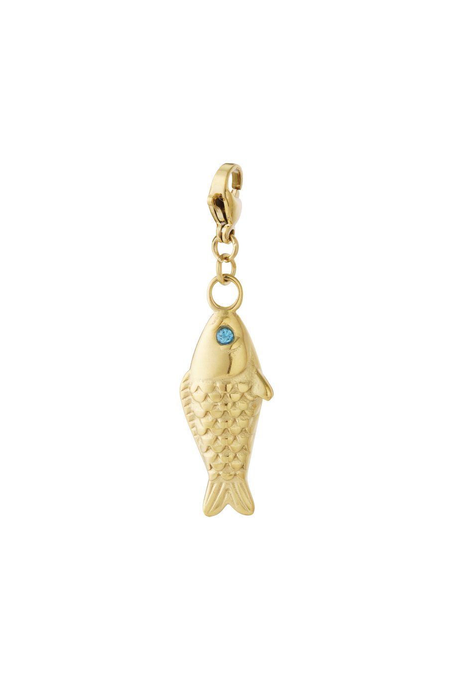 Fish Charm Blue