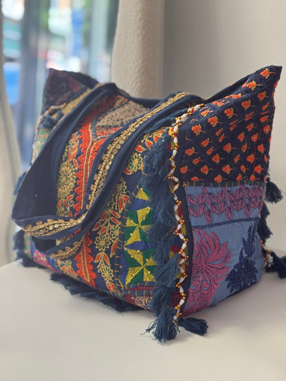 Ibiza Beach Bag Dark Blue