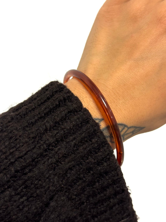 SMALL BANGLE BROWN