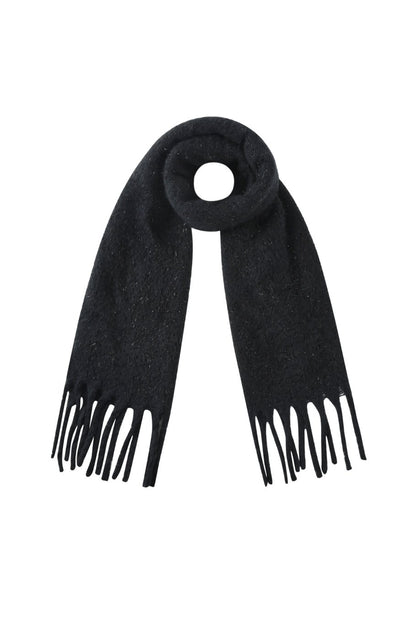 Solid Scarf Black