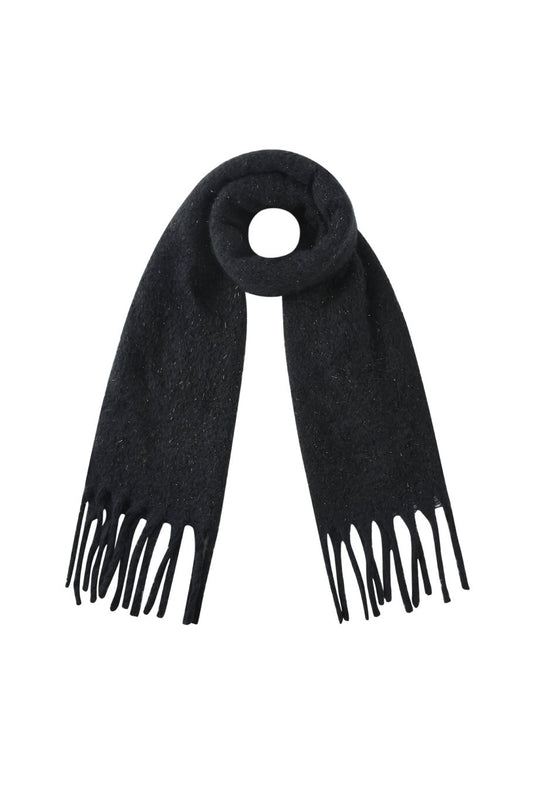 Solid Scarf Black