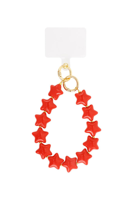 Starry Phone Cord | Red