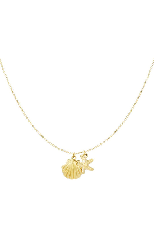 Beach Glow Necklace Gold