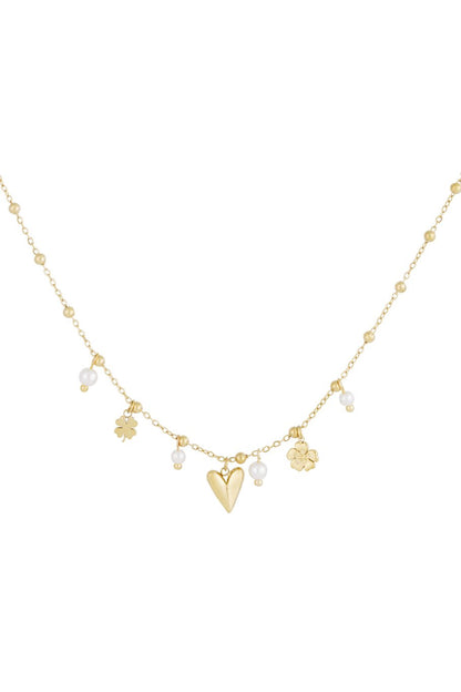 Lucky Girl Necklace Gold