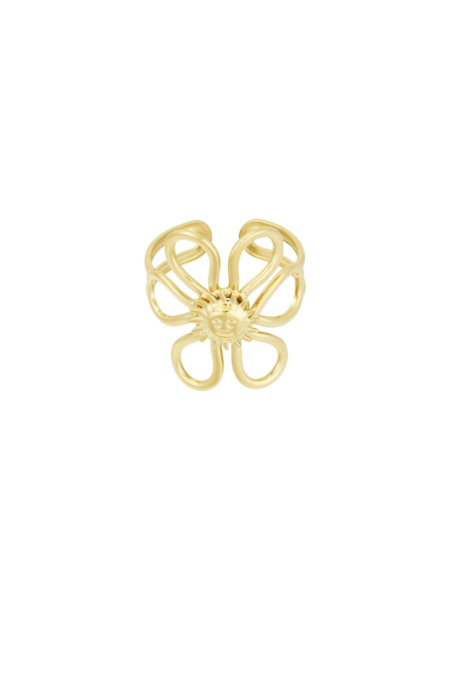 Sunflower Ring Gold
