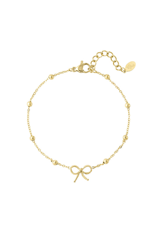 Dreamy Bow Bracelet Gold