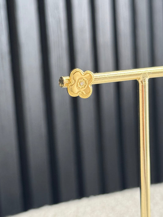 CLOVER EARSTUDS GOLD