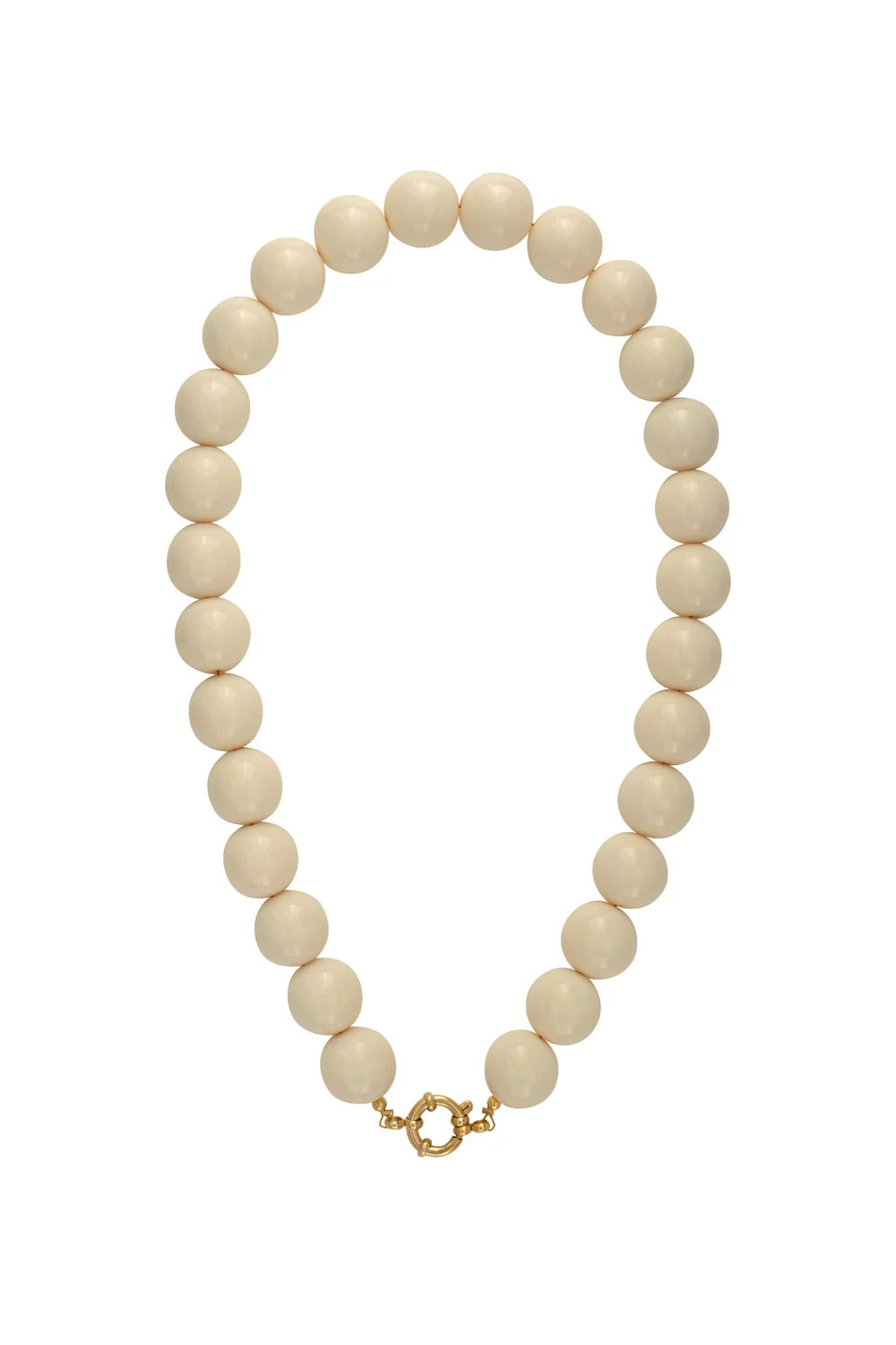BEAD NECKLACE KHAKI