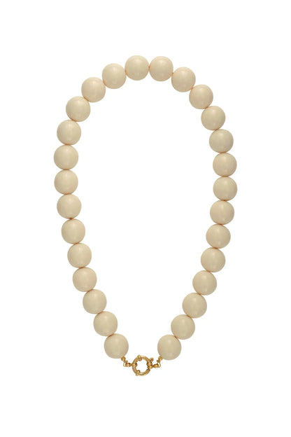 BEAD NECKLACE KHAKI