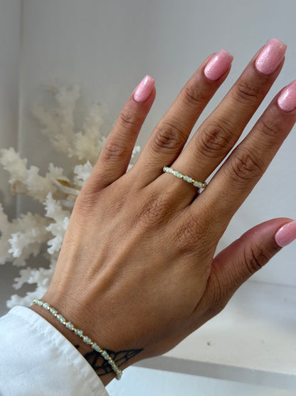 Mint Glow | Miyuki Bracelet