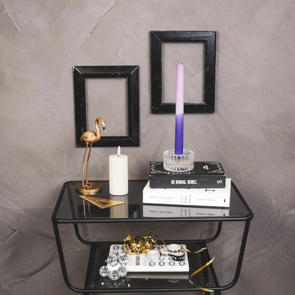 GLASS CLEAR KANDELAAR