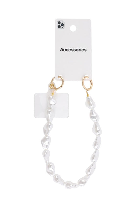 Phone Cord Structured Pearls