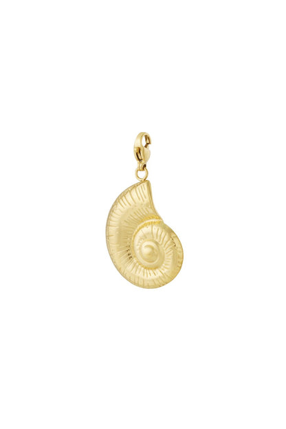 Shell Charm Gold