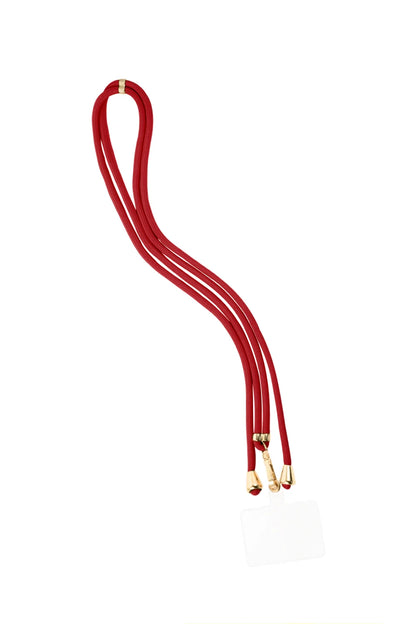 LONG PHONE CORD RED