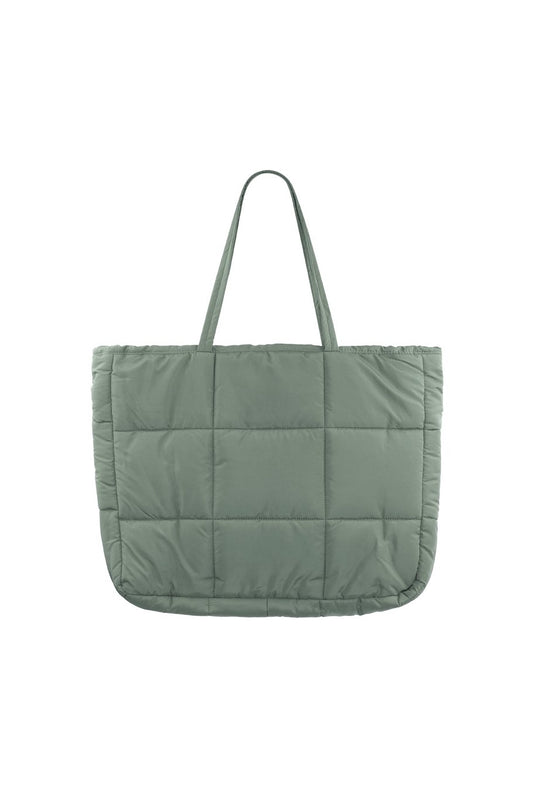 Big Padded Shopper Green