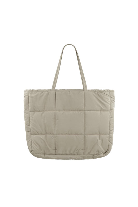 Big Padded Shopper Camel
