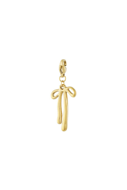 Long Bow Charm Gold
