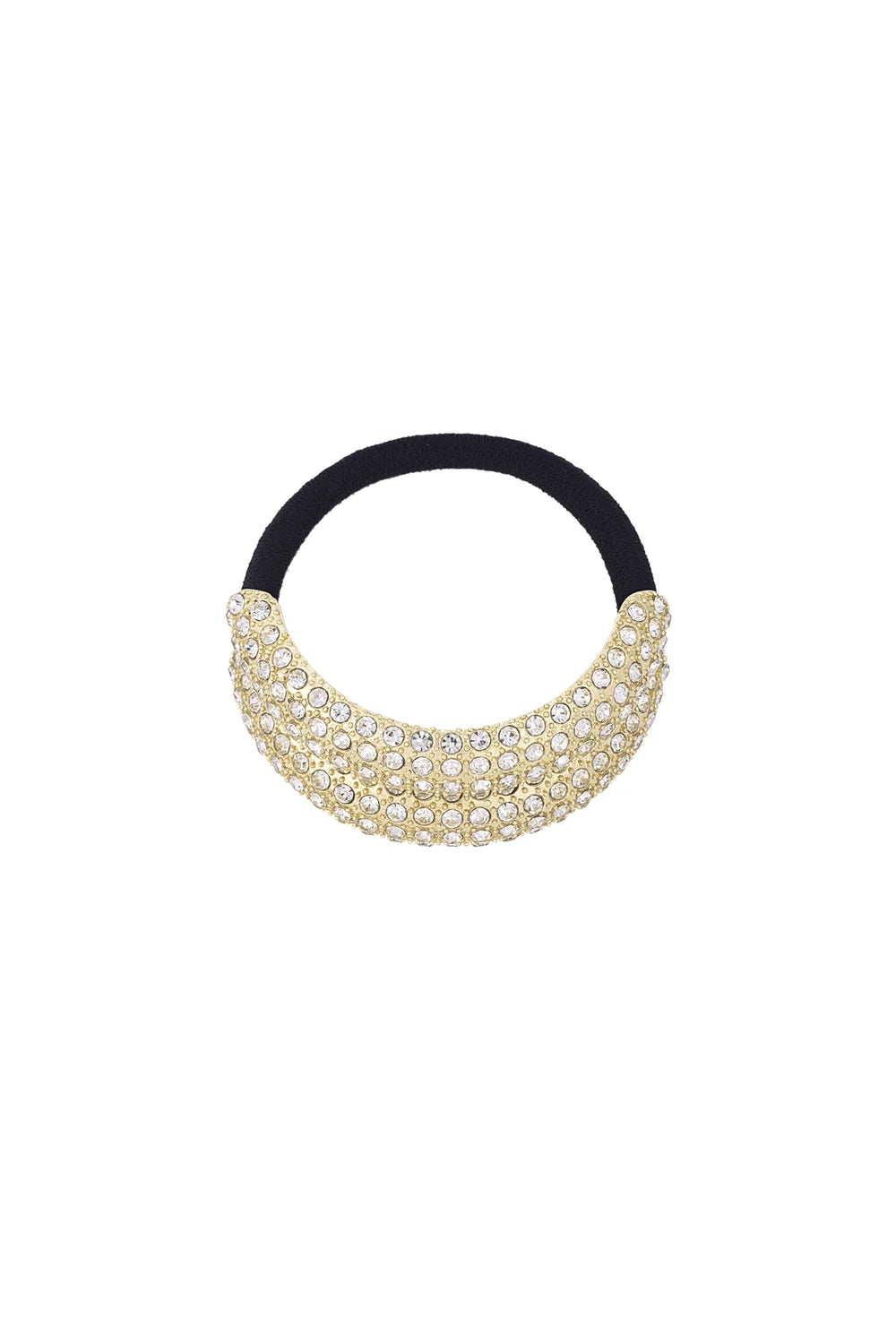 Strassy Double Hair Tie Gold