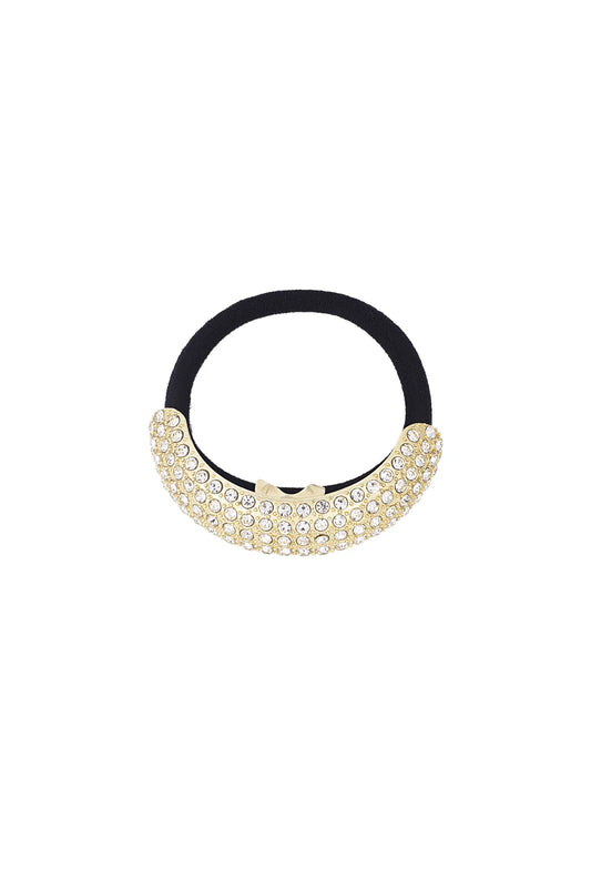 Strassy Single Hair Tie Gold