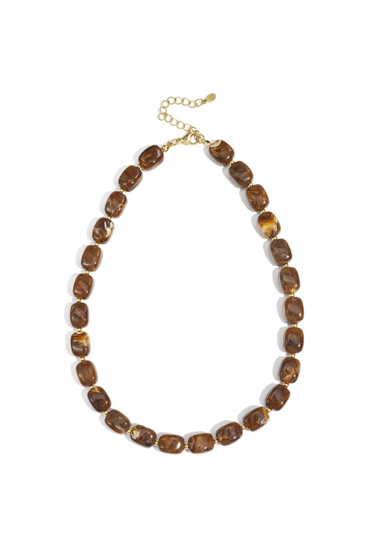 RETRO NECKLACE CHOCO