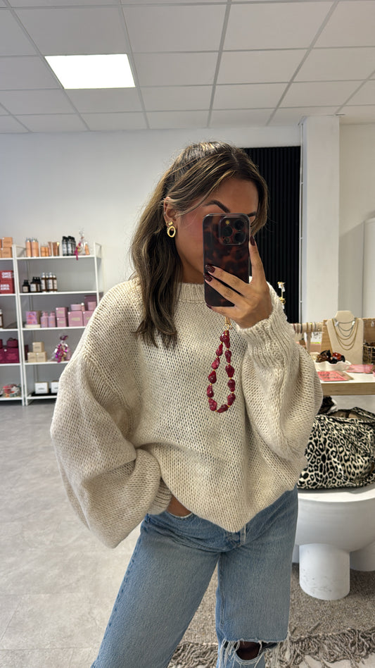 COZY KNIT BEIGE