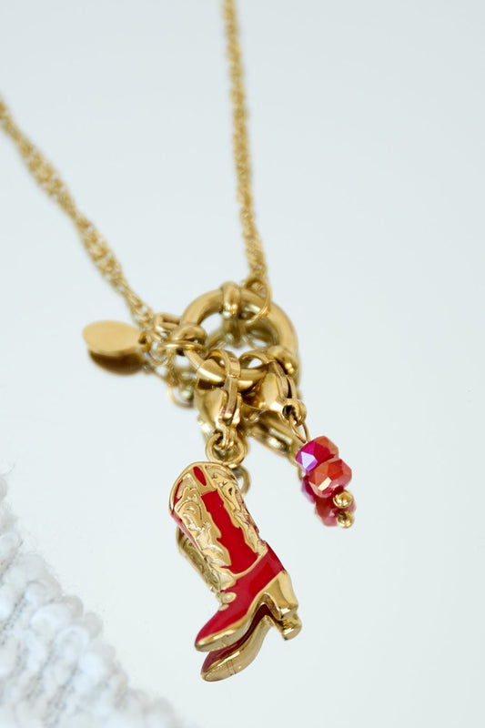 cowboy charm | red