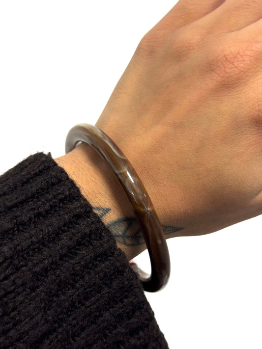 ROUND BANGLE CHOCO