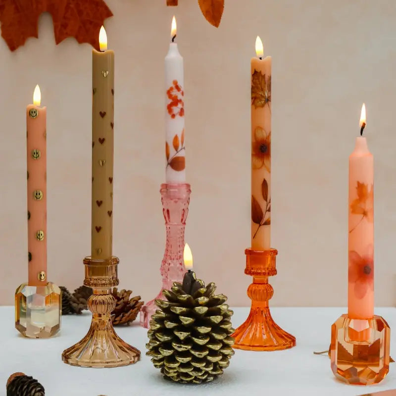 CRYSTAL KANDELAAR CHAMPAGNE