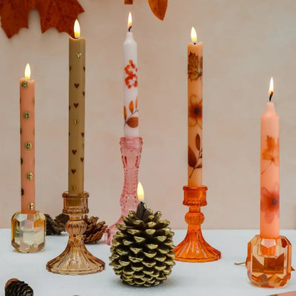 CRYSTAL KANDELAAR CHAMPAGNE